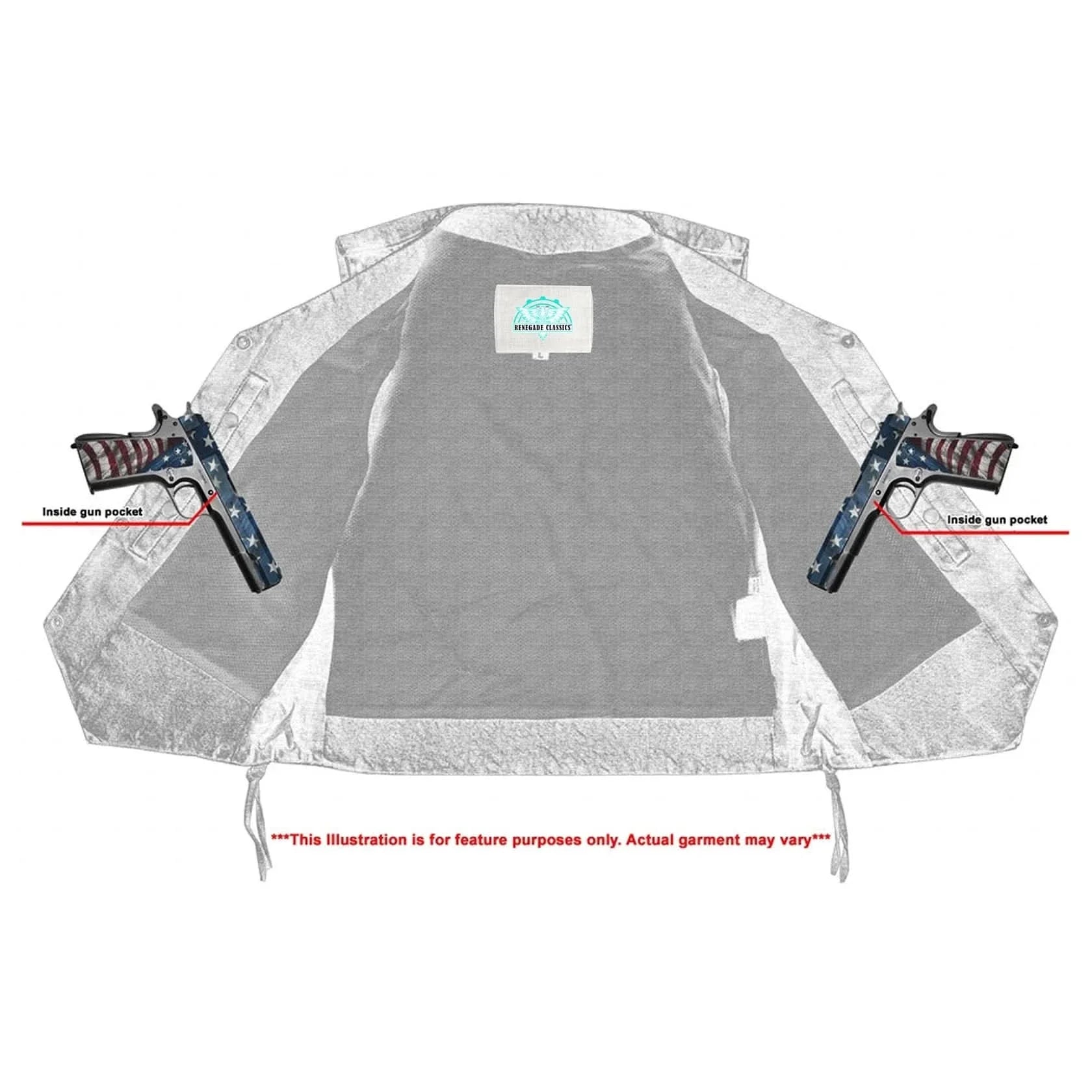 Women's 6 Pocket Denim Utility Vest - Blue