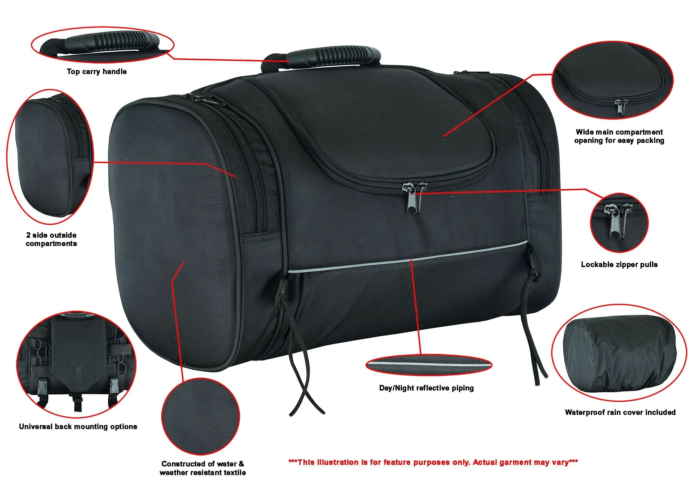Sissy Bar Carry Bag