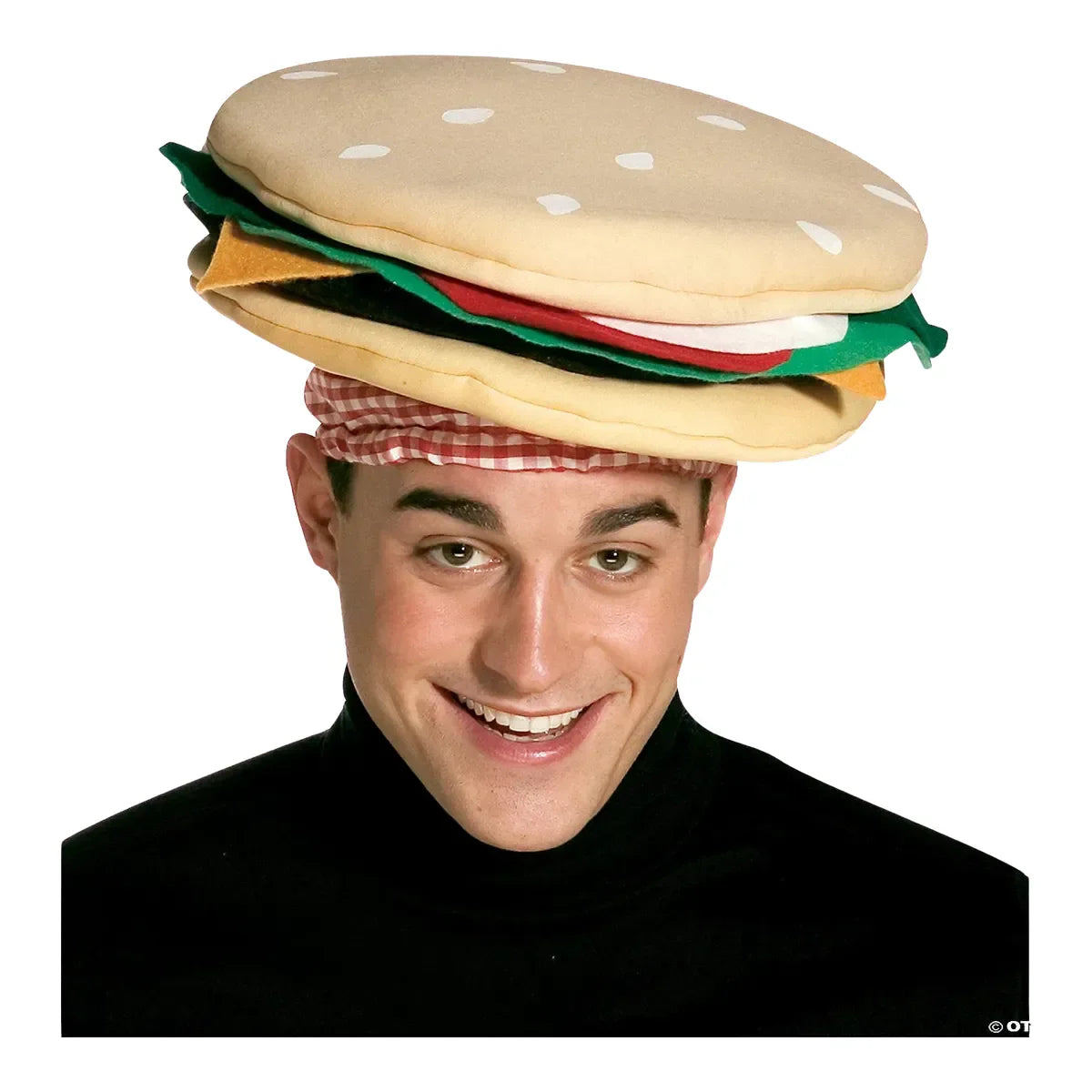 Adult Cheeseburger Hat