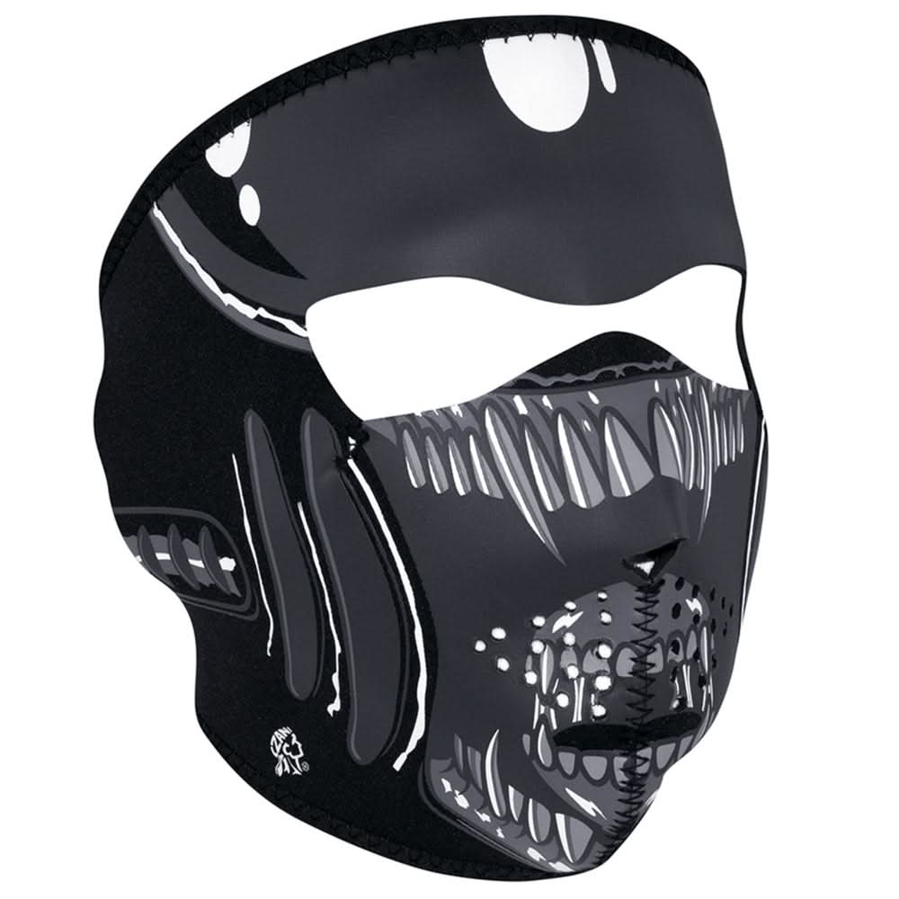 WNFM39 ZAN® Full Mask- Neoprene- Alien
