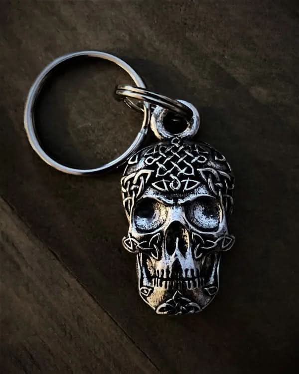 BBK-2 Celtic Skull Keychain