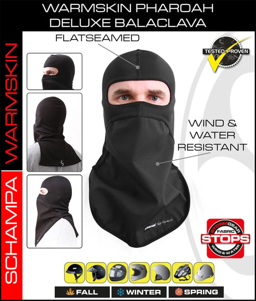 BLCLV12 Pharoah Deluxe Balaclava- StormGear Botton- WarmSkin Top