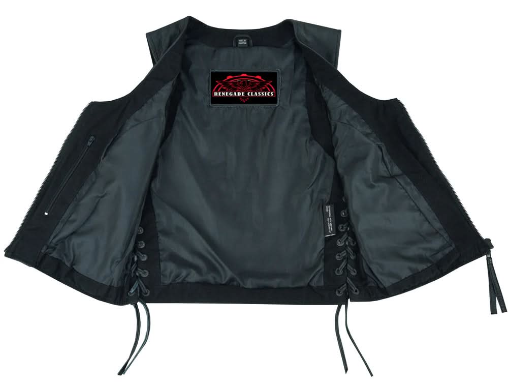 Women's Lightweight Vest with Rivets Detailing