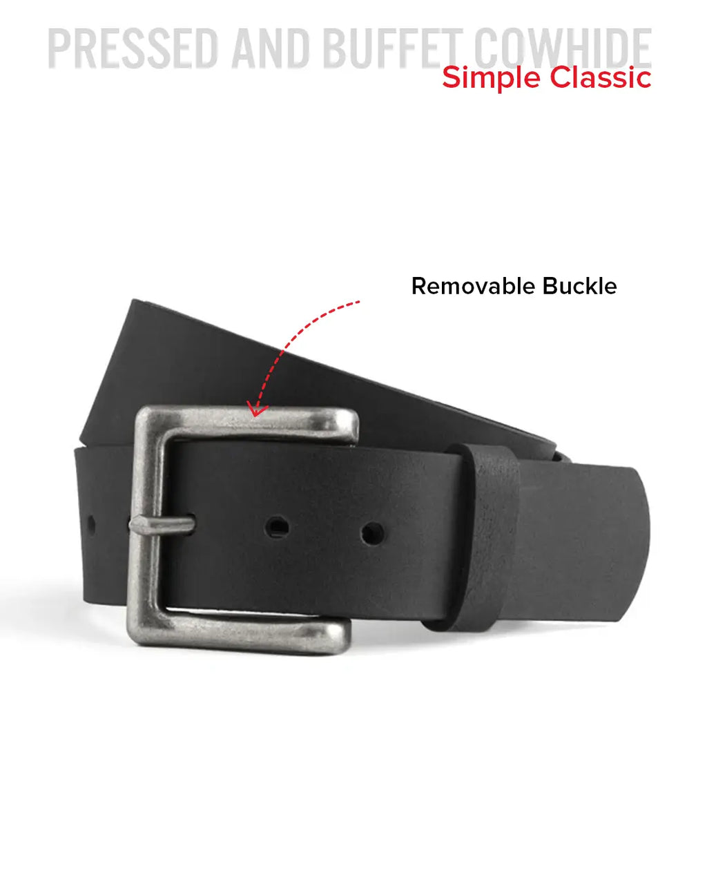 Leather Belt 1 3/4"