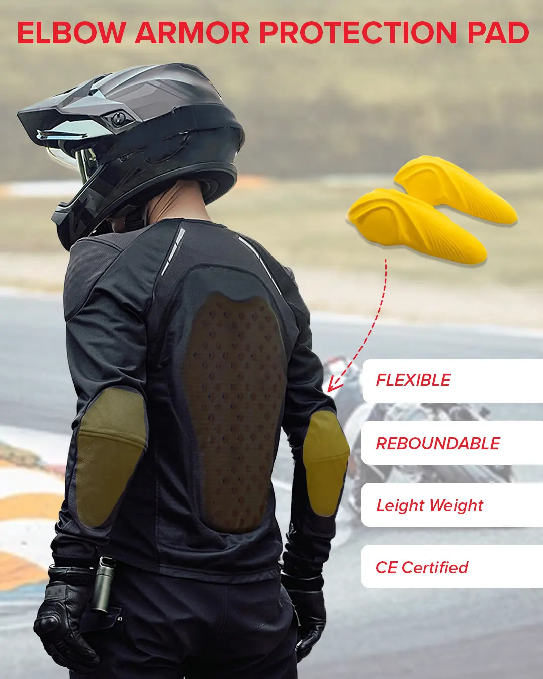 Universal CE-2 Elbow Armor Pads