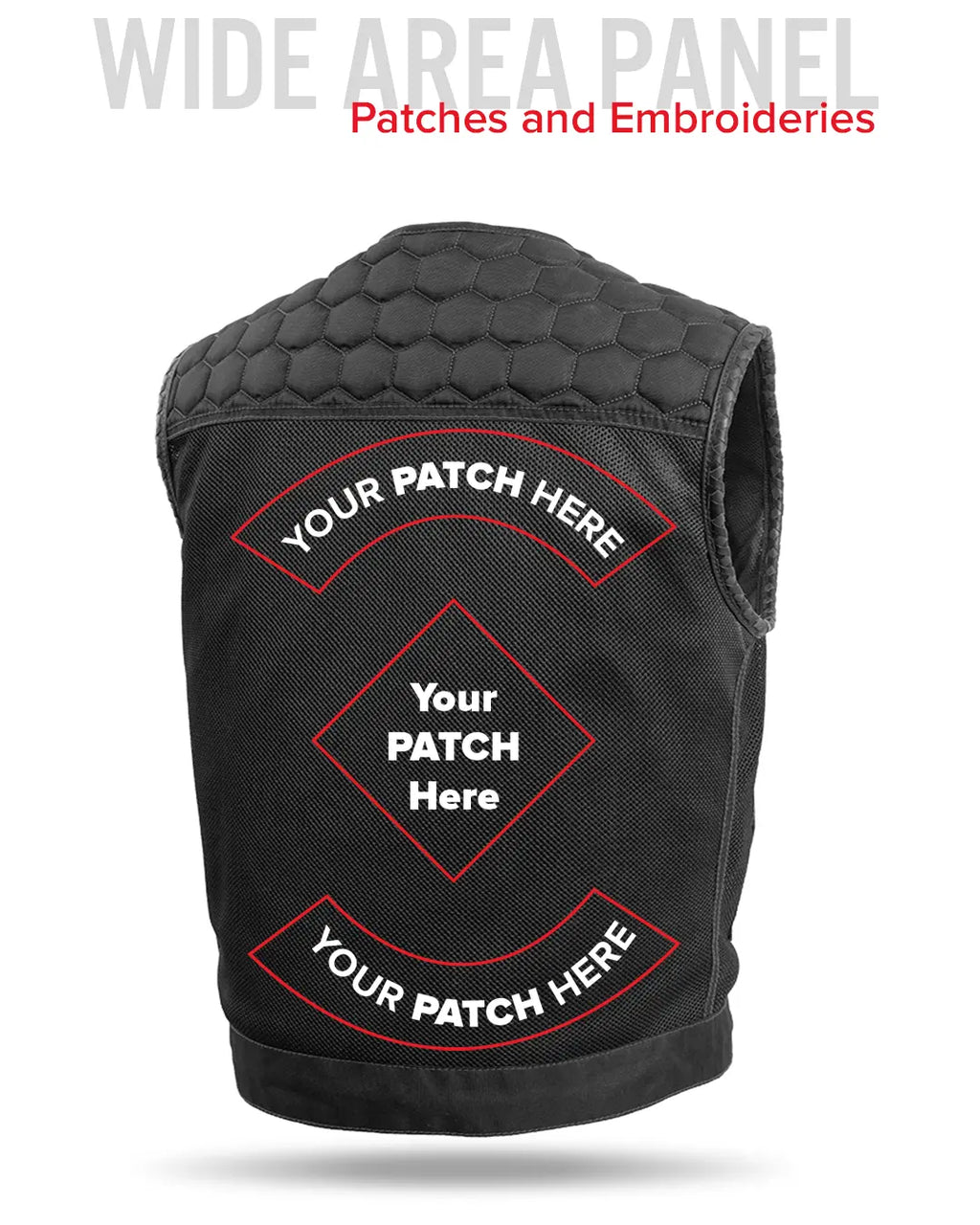Lowside Hornet Moto Mesh Men's Club Style Vest
