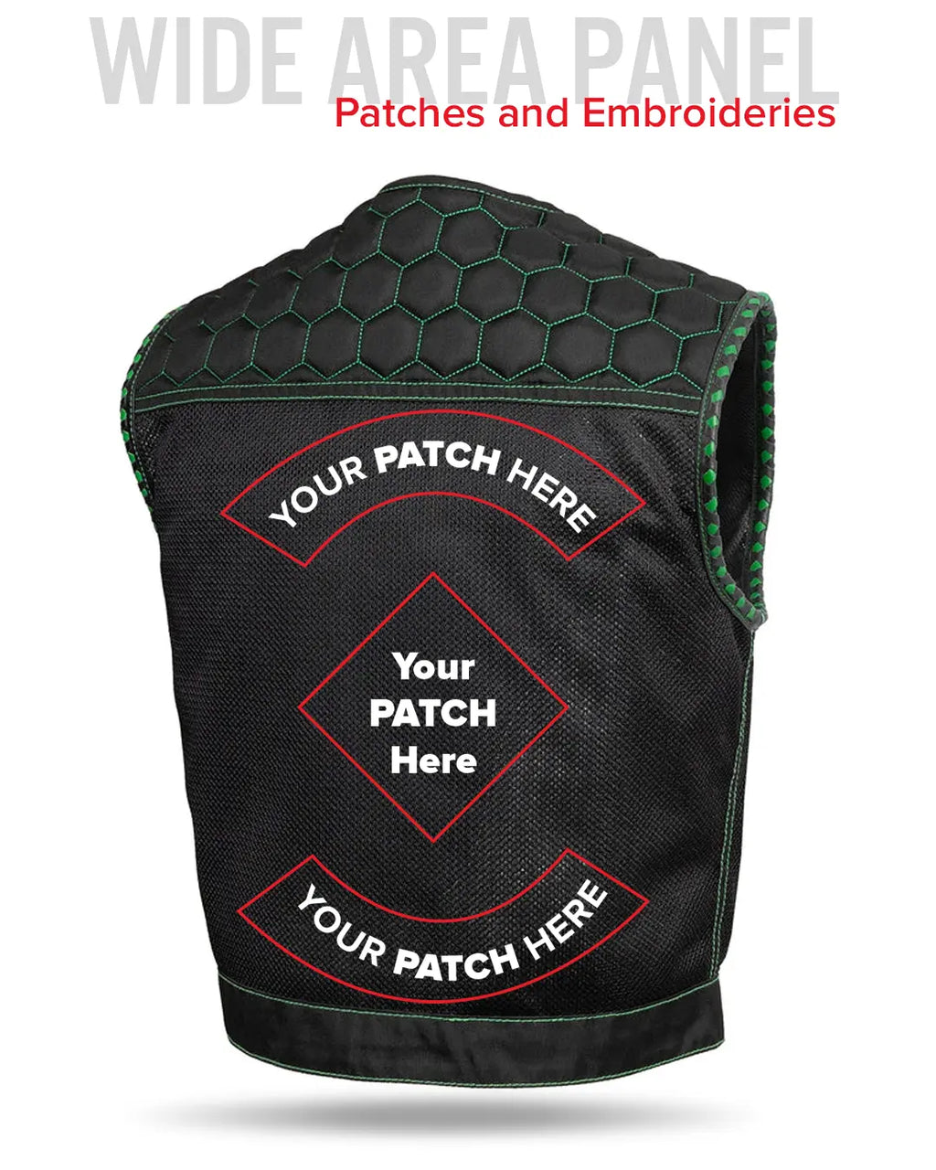 Lowside Hornet Moto Mesh Men's Club Style Vest