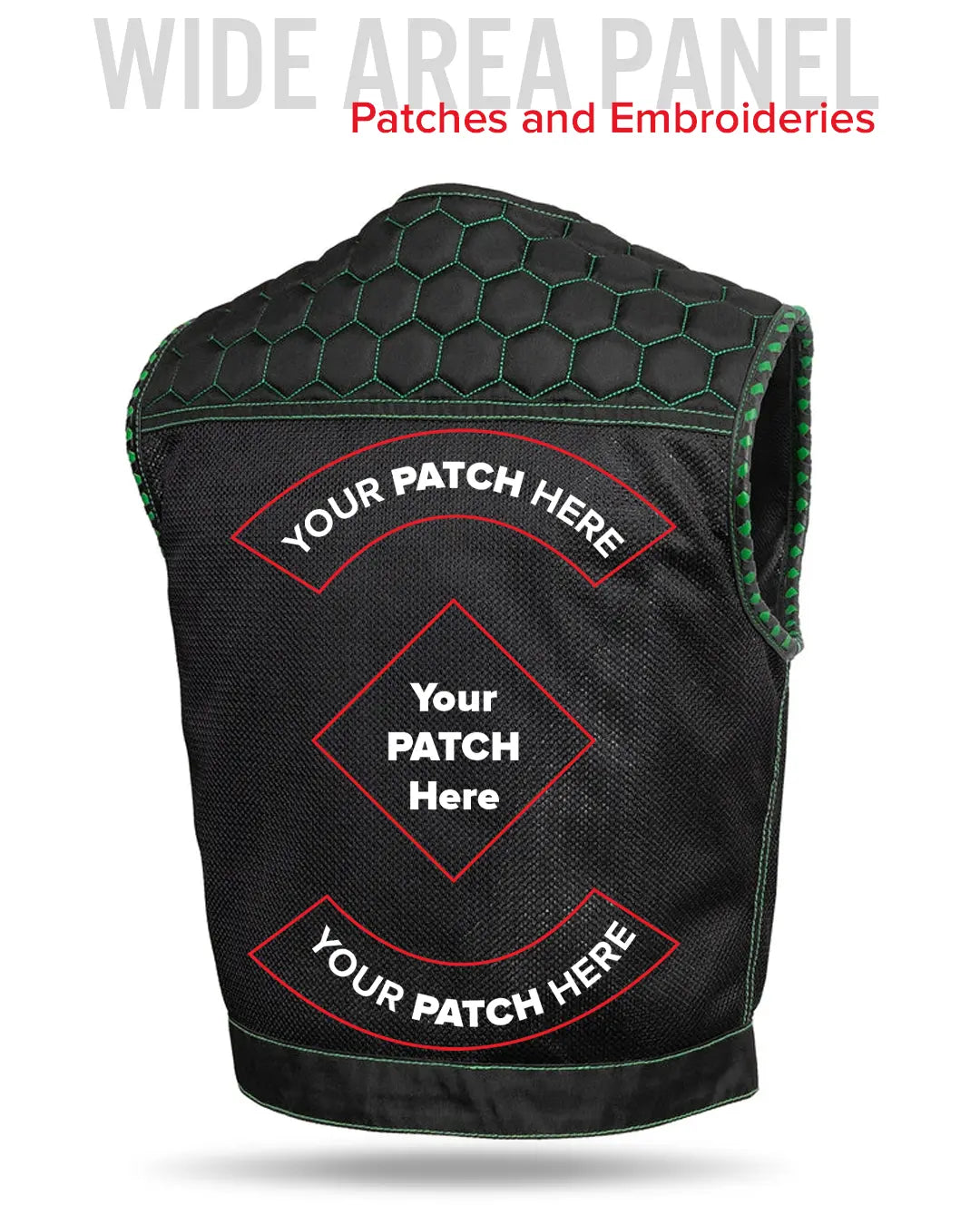 Lowside Hornet Moto Mesh Men's Club Style Vest