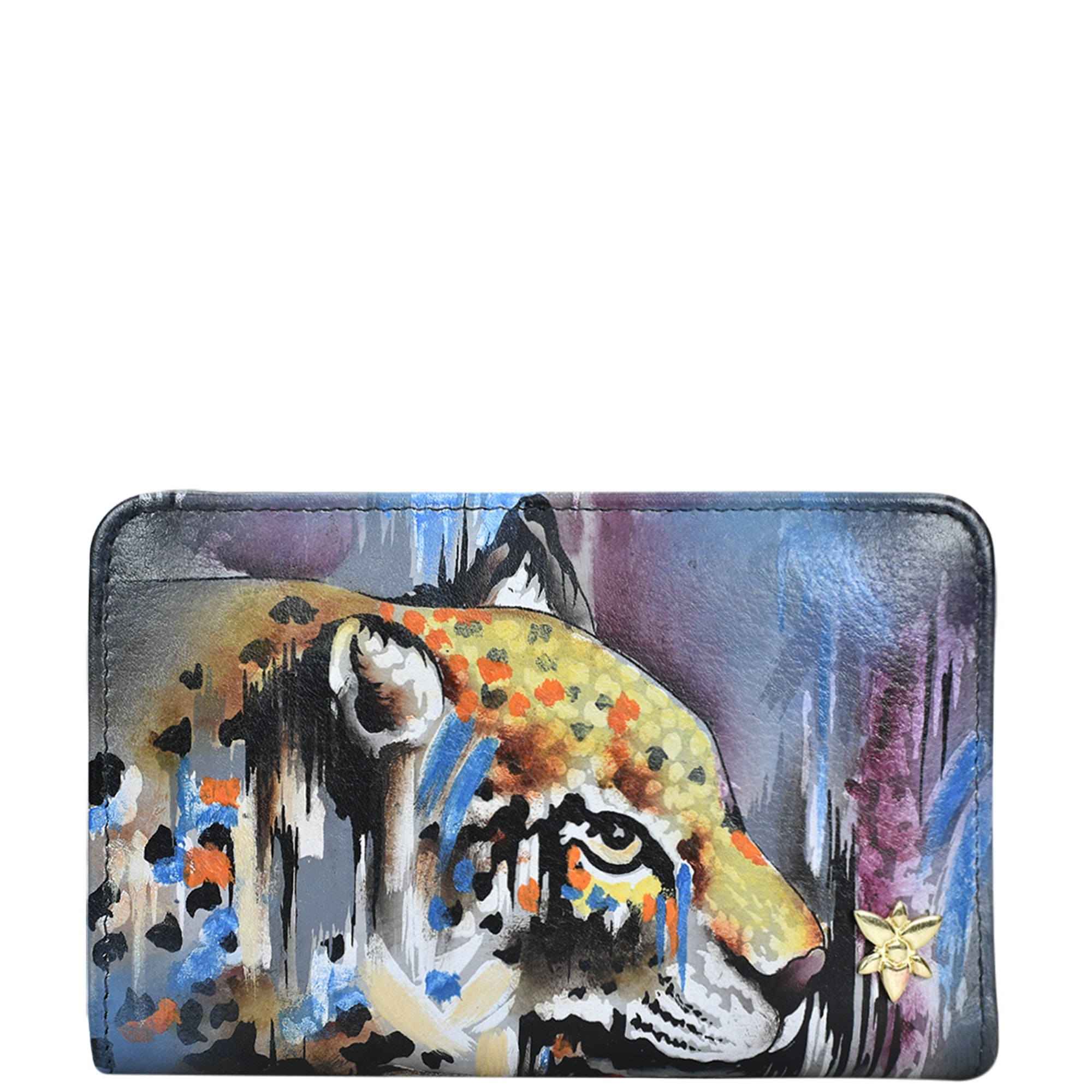 Two-Fold Small Organizer Wallet - 1166