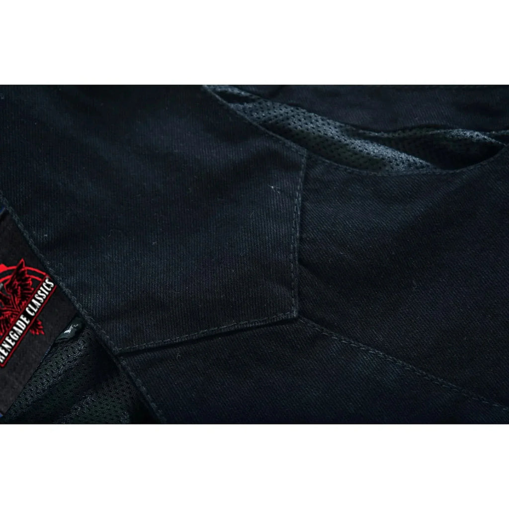 Women's Denim Classic Plain Sides Vest