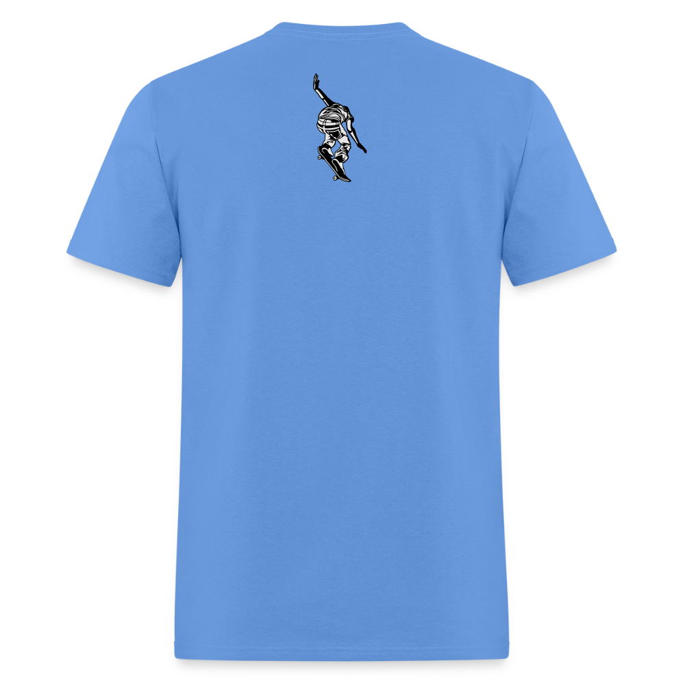 Unisex Classic T-Shirt Skate Eat Sleep Repeat - carolina blue