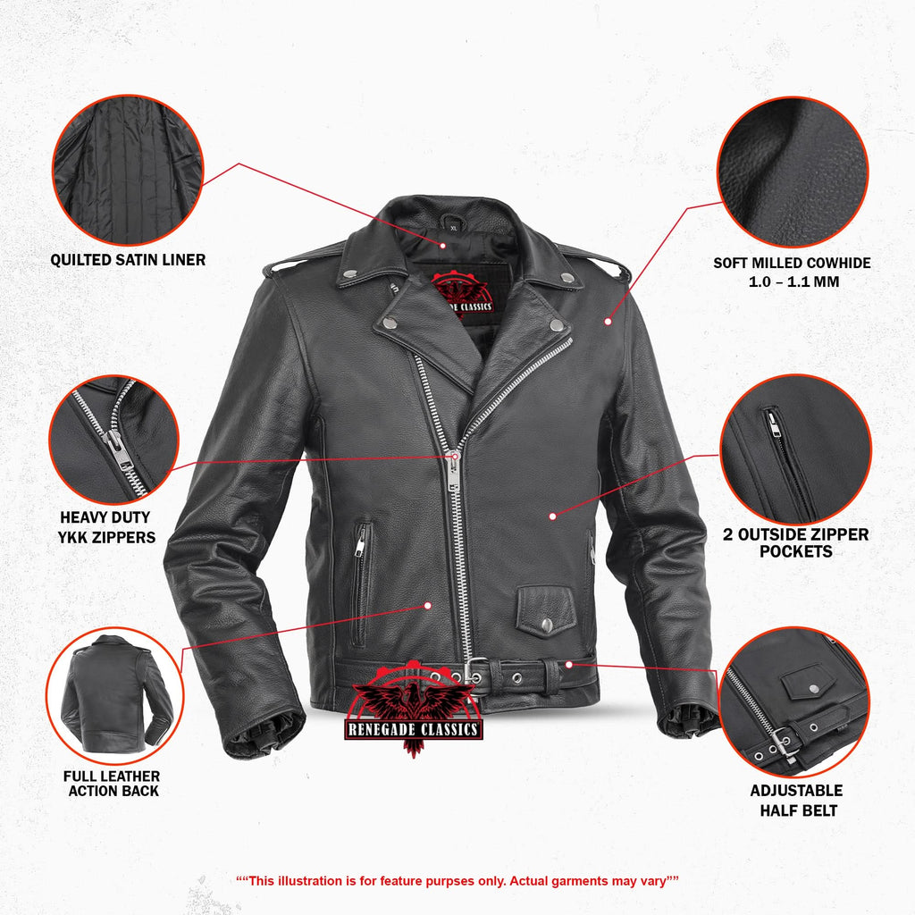 Kid's Traditional Style M/C Jacket