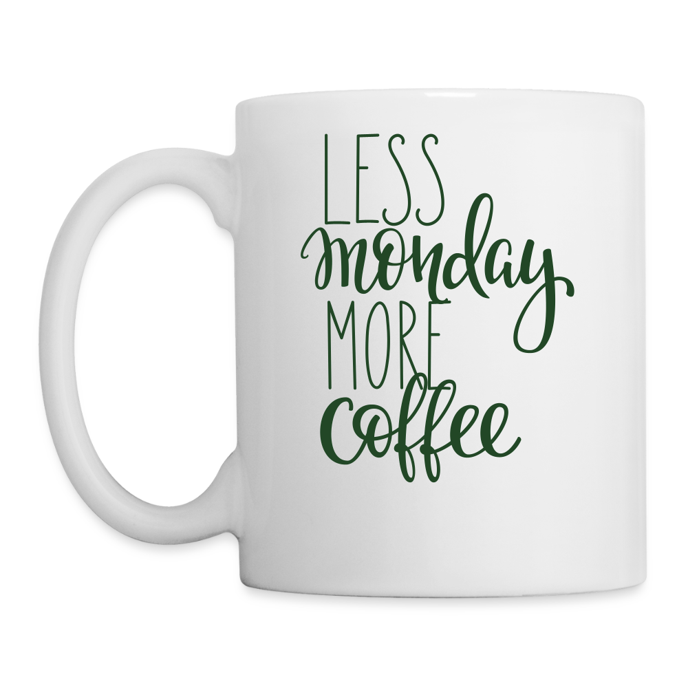 Monday Coffee Mug - white