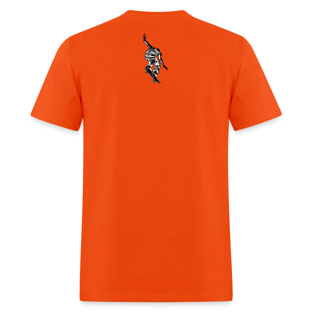 Unisex Classic T-Shirt Skate Eat Sleep Repeat - orange