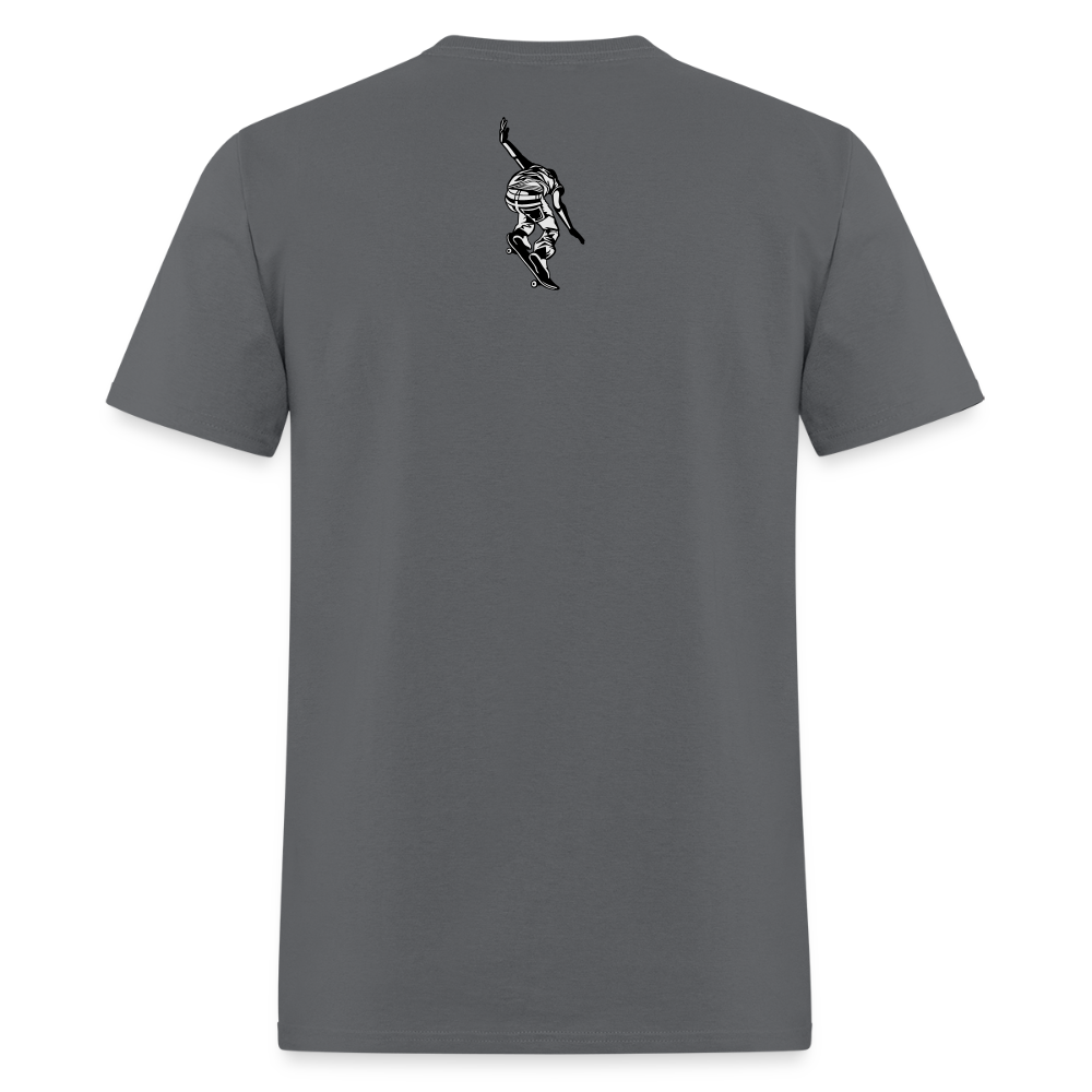 Unisex Classic T-Shirt Skate Eat Sleep Repeat - charcoal