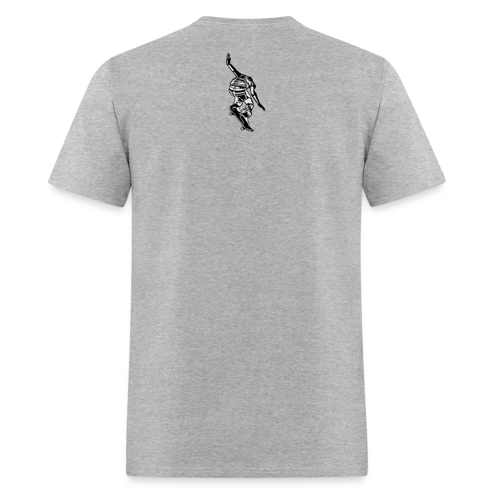 Unisex Classic T-Shirt Skate Eat Sleep Repeat - heather gray