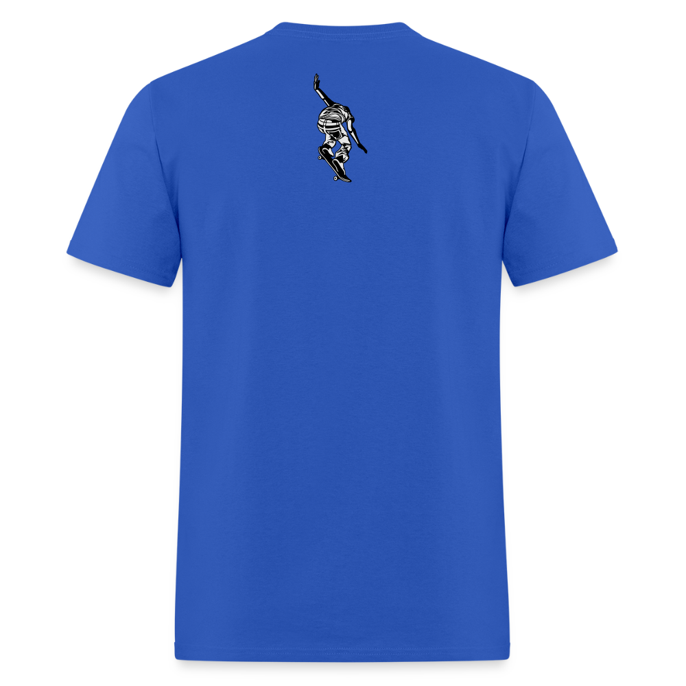 Unisex Classic T-Shirt Skate Eat Sleep Repeat - royal blue