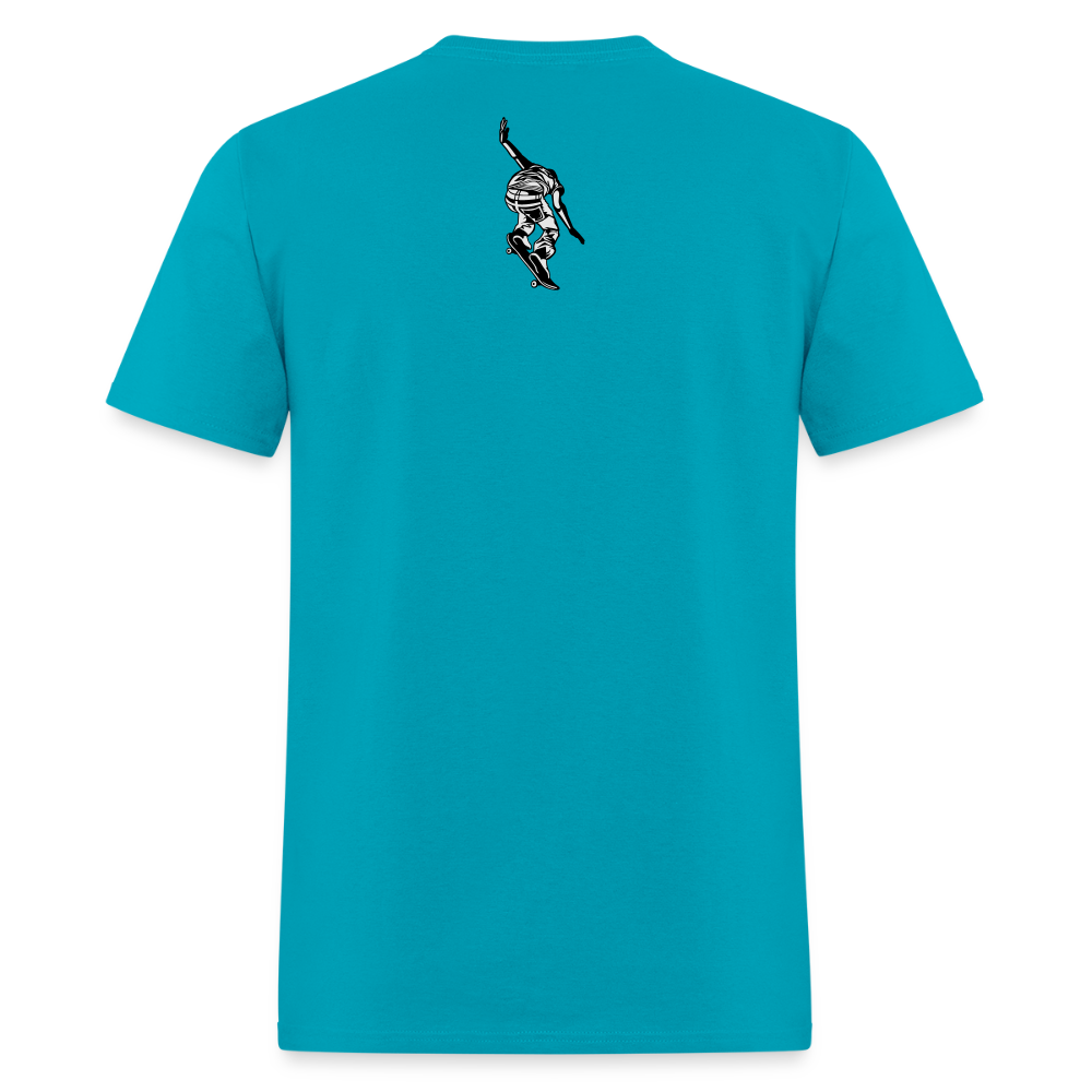 Unisex Classic T-Shirt Skate Eat Sleep Repeat - turquoise