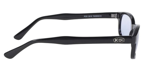 112 X - KD'S BLK FRAME/LIGHT BLUE LENS