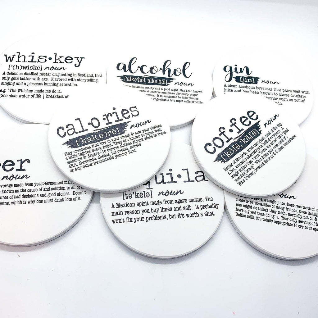 Drink Definition Coasters