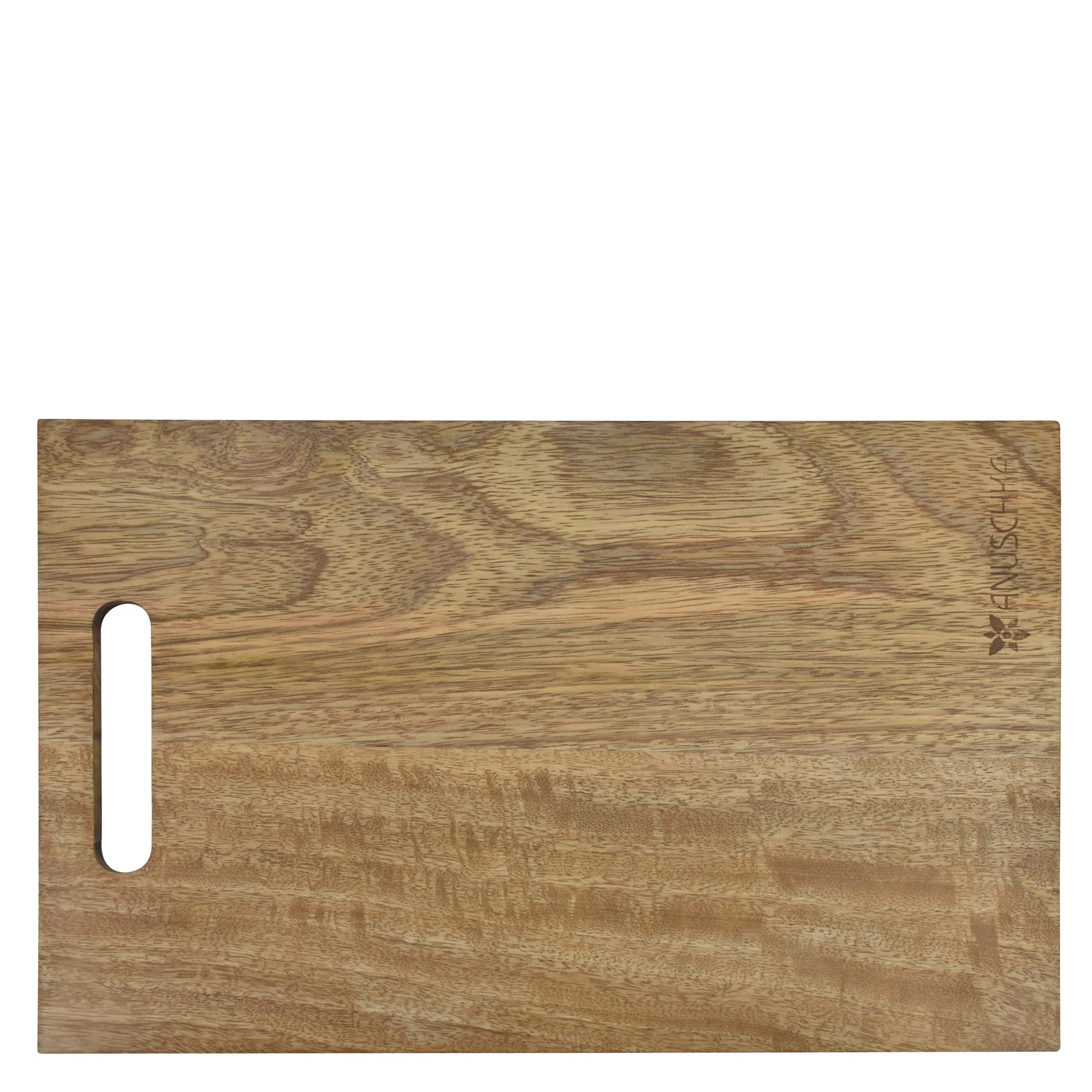 Wooden Printed Cutting Board - Durable, solid and lightweight mango wood. - Floral