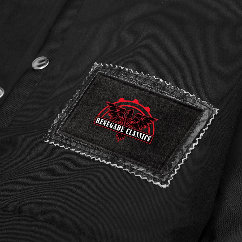 Leather Fang Lowcut Men's Leather Vest
