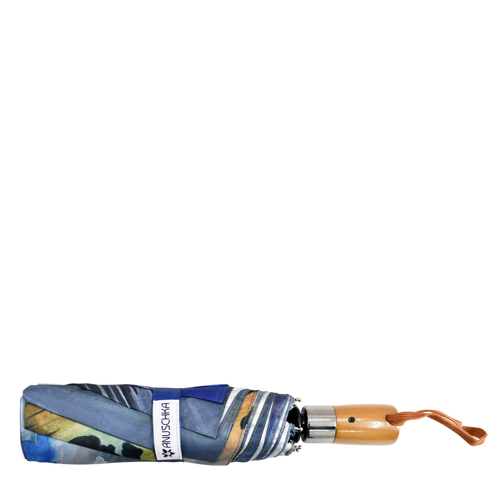 Auto Open/ Close Printed Umbrella - Leopard