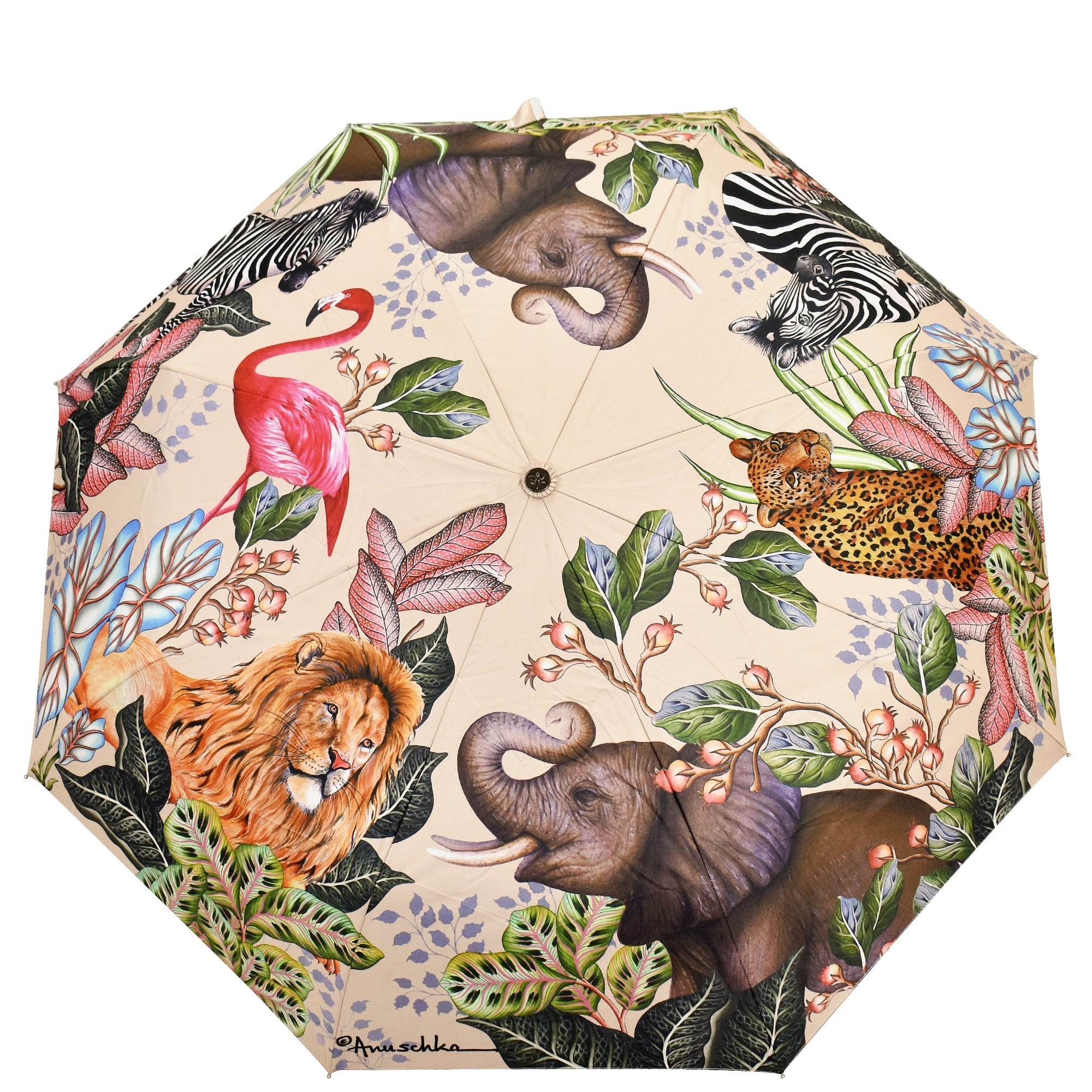 Auto Open/ Close Printed Umbrella - Animals