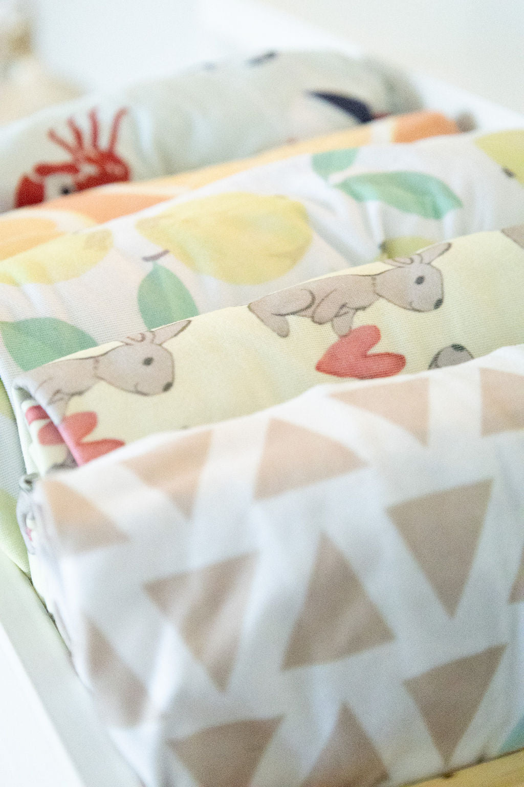 Jersey Knit Polyester Crib Sheet in Every Which Way