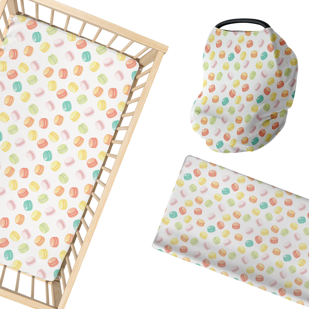 Sweet Macarons 3-Piece Bundle Set