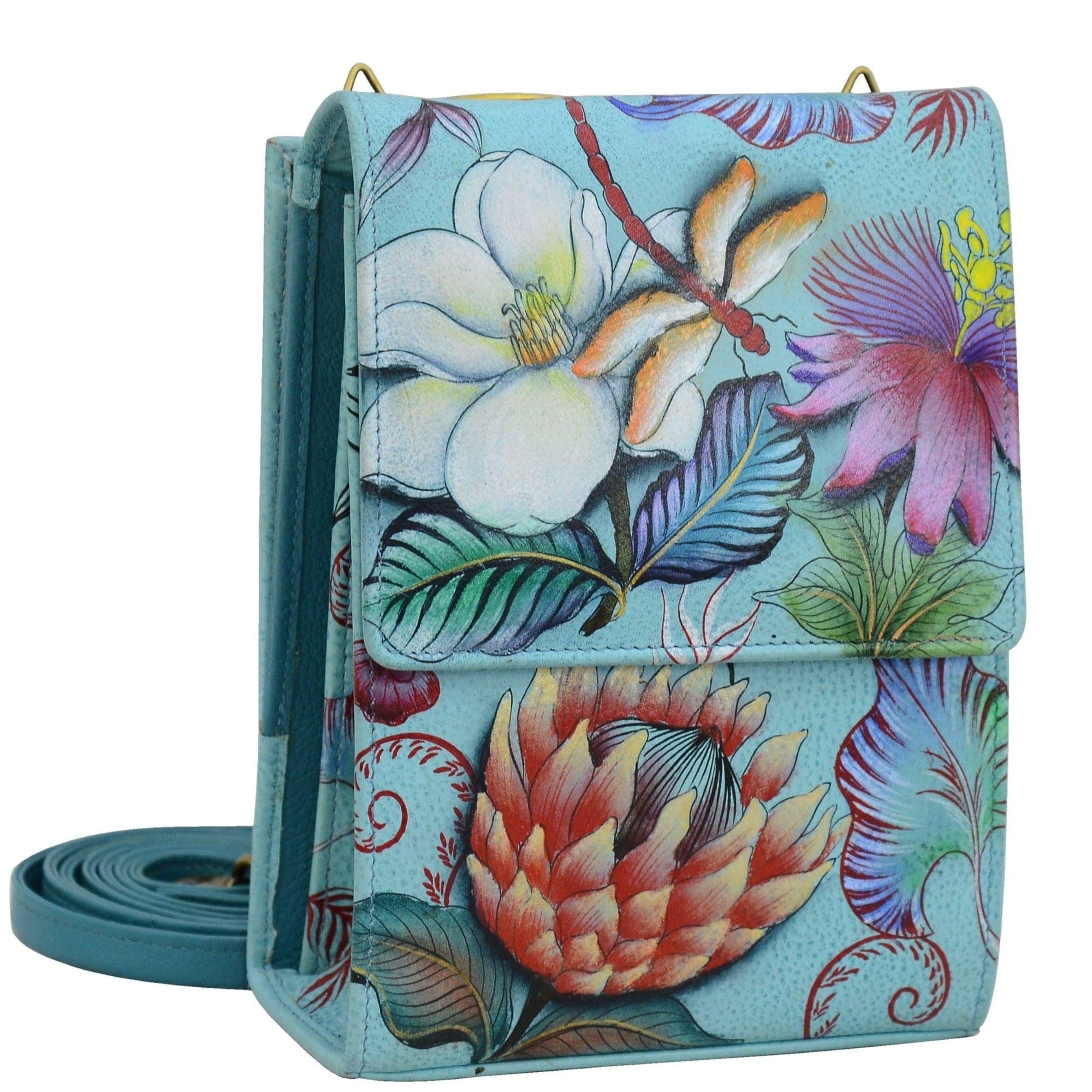Triple Compartment Crossbody Organizer - 412