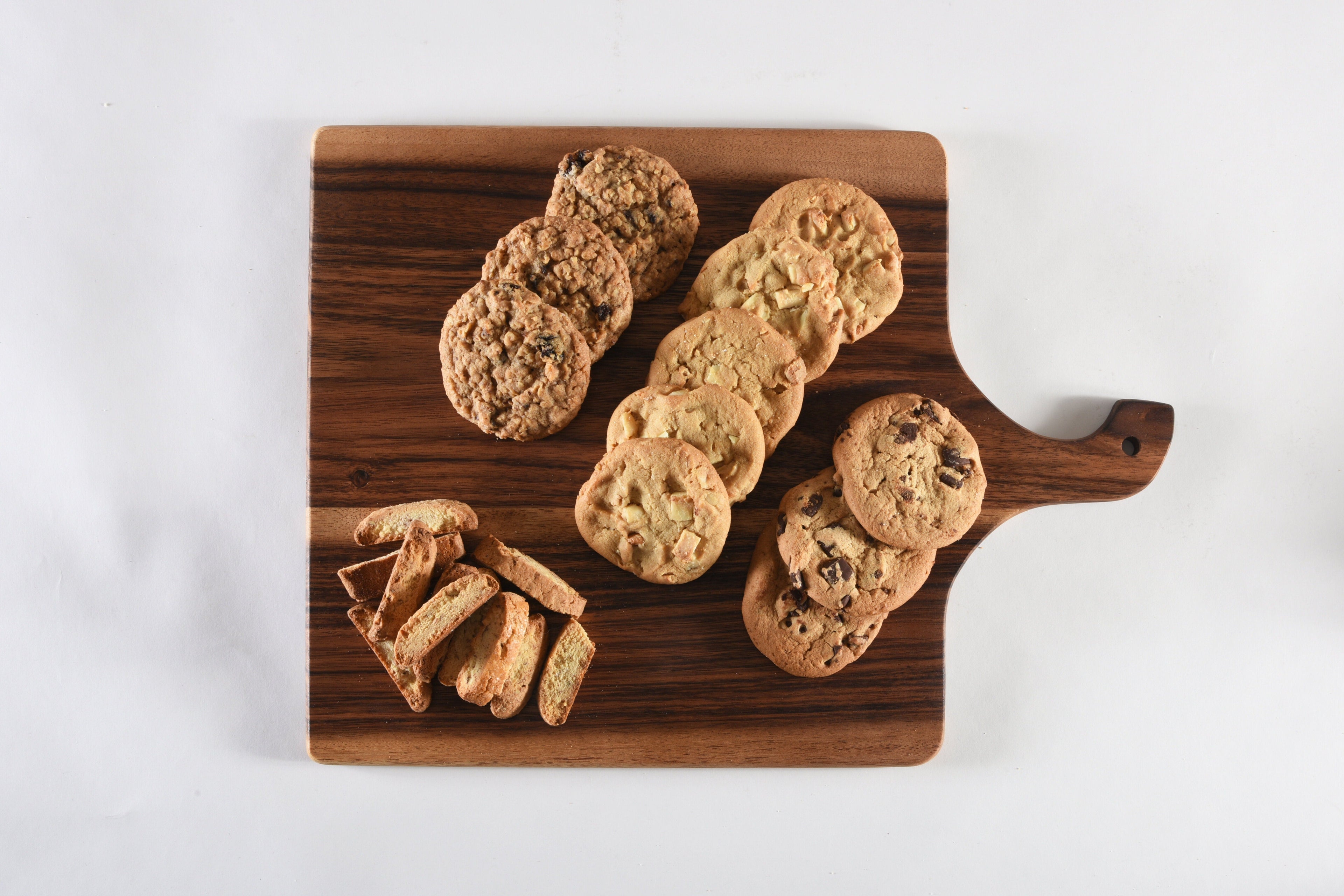 Acacia wood cutting/ charcuterie Square Board with Handle - 12"