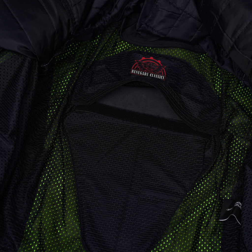Hi-Viz blast Micro Mesh Mens Motorcycle Jacket – Lightweight