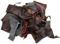 2-Lb Assorted Leather Scraps. Great for Crafts