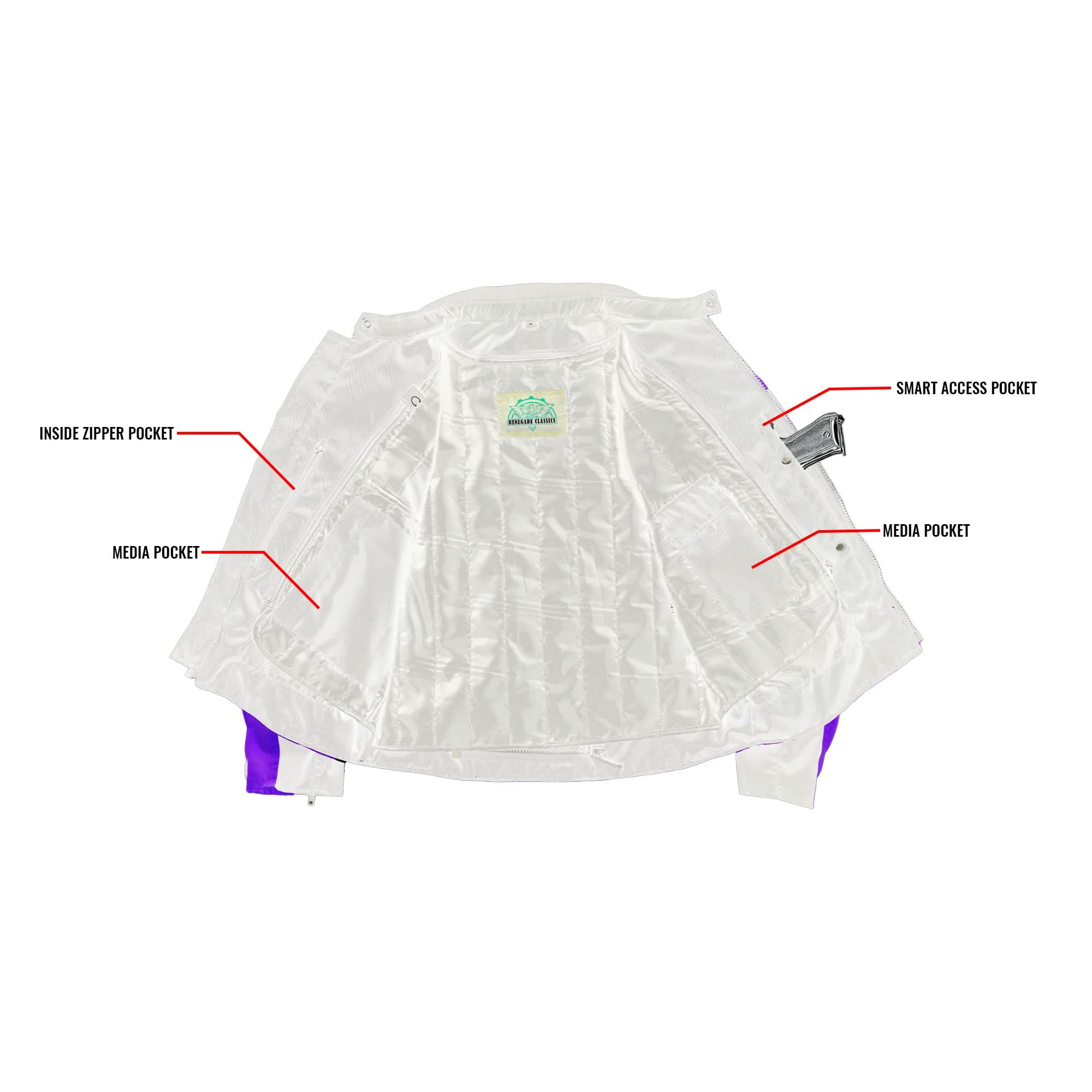 Men's High-Vis Racer Mesh Jacket