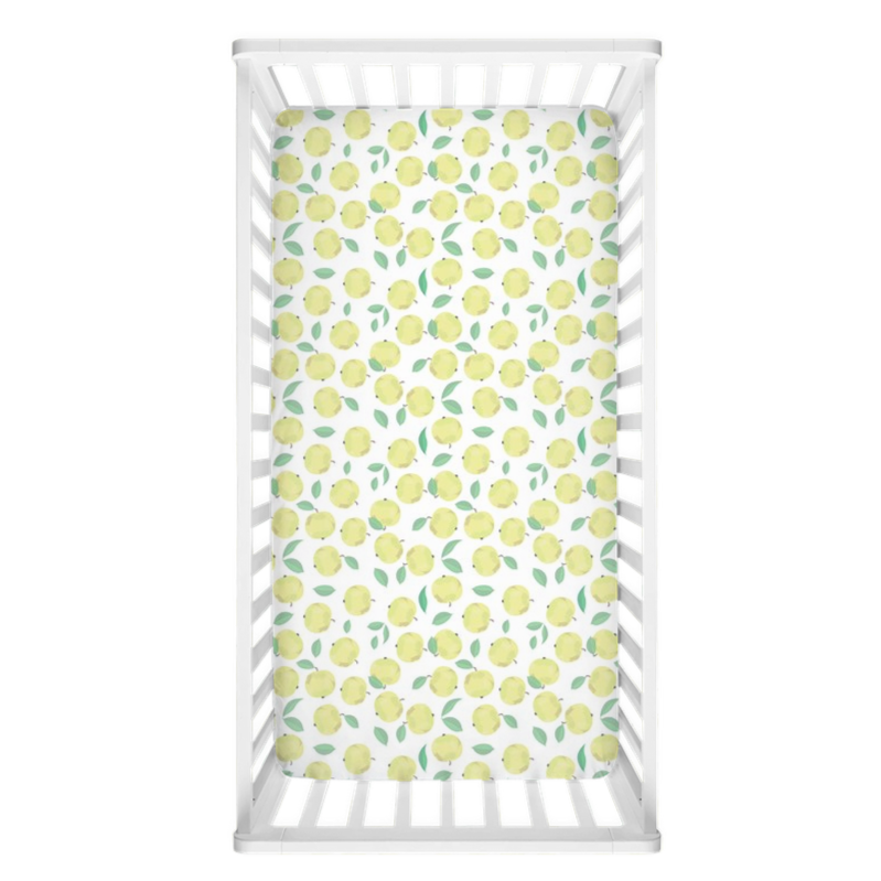 Apple of My Eye Crib Sheet