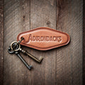 Adirondacks Leather Keychain Motel Style