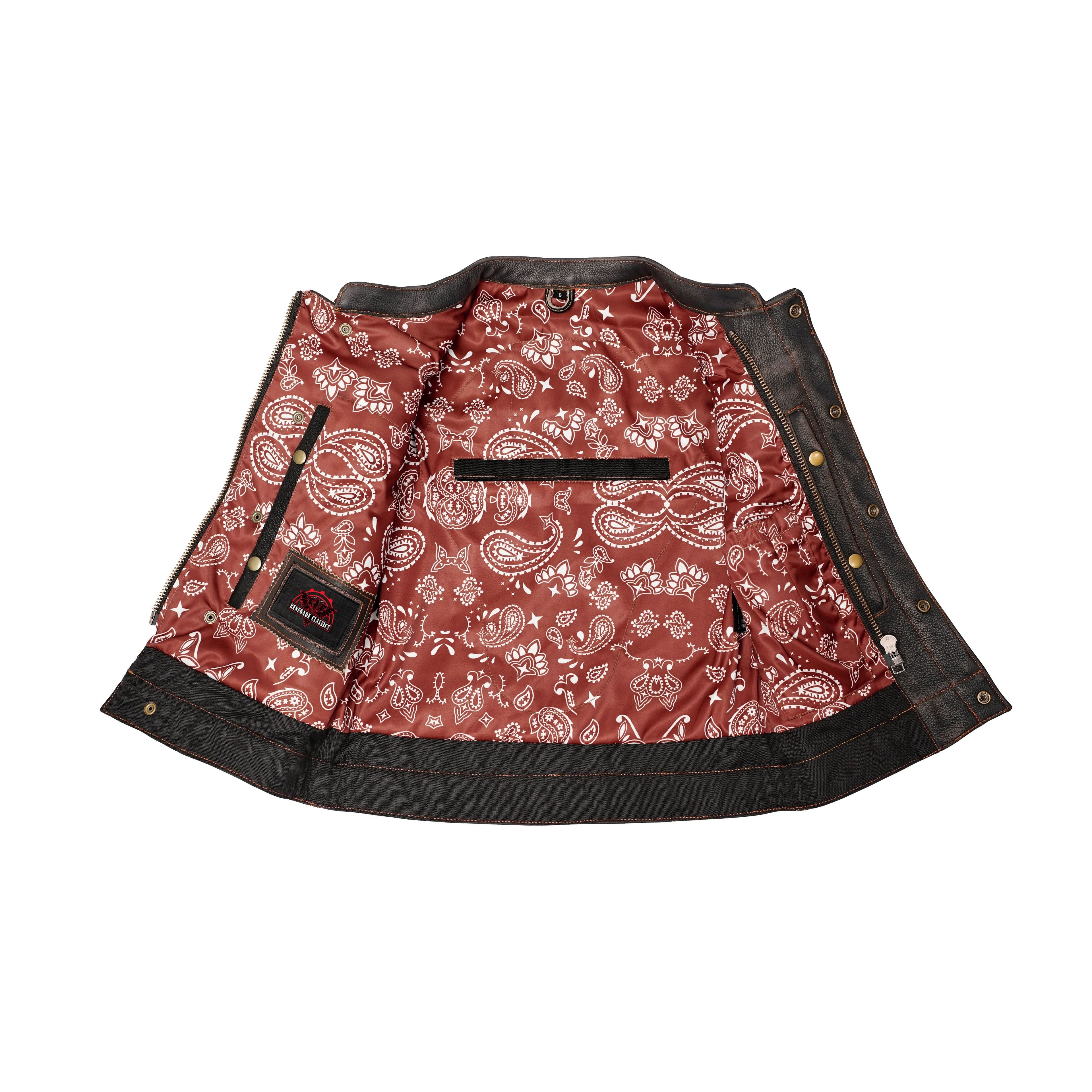 Galaxy Grifter Women’s Leather Vest