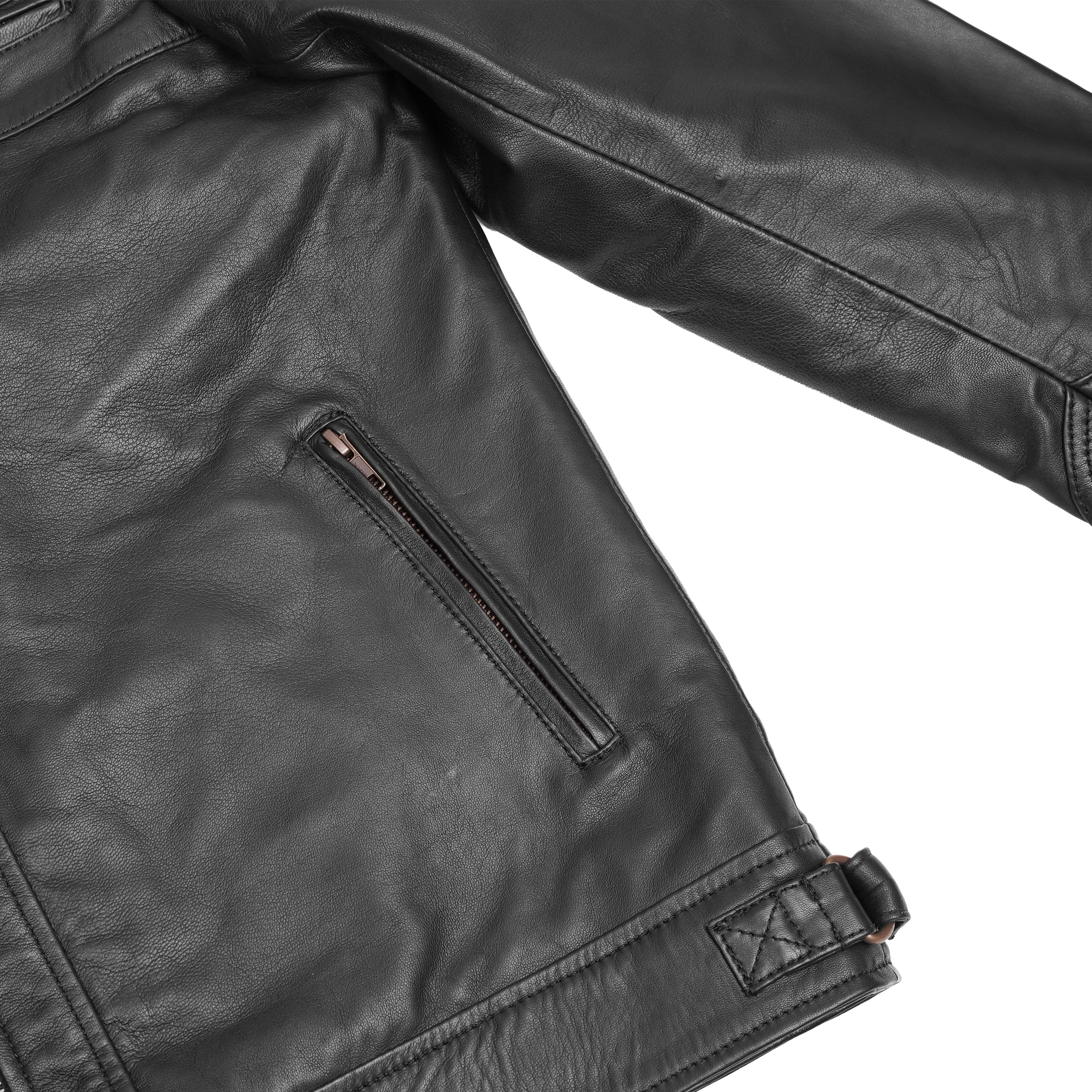 Men's Faux Leather Fashion Jacket