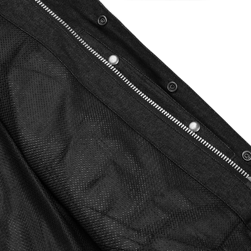 Mens Rough Rub-Off Denim Jacket