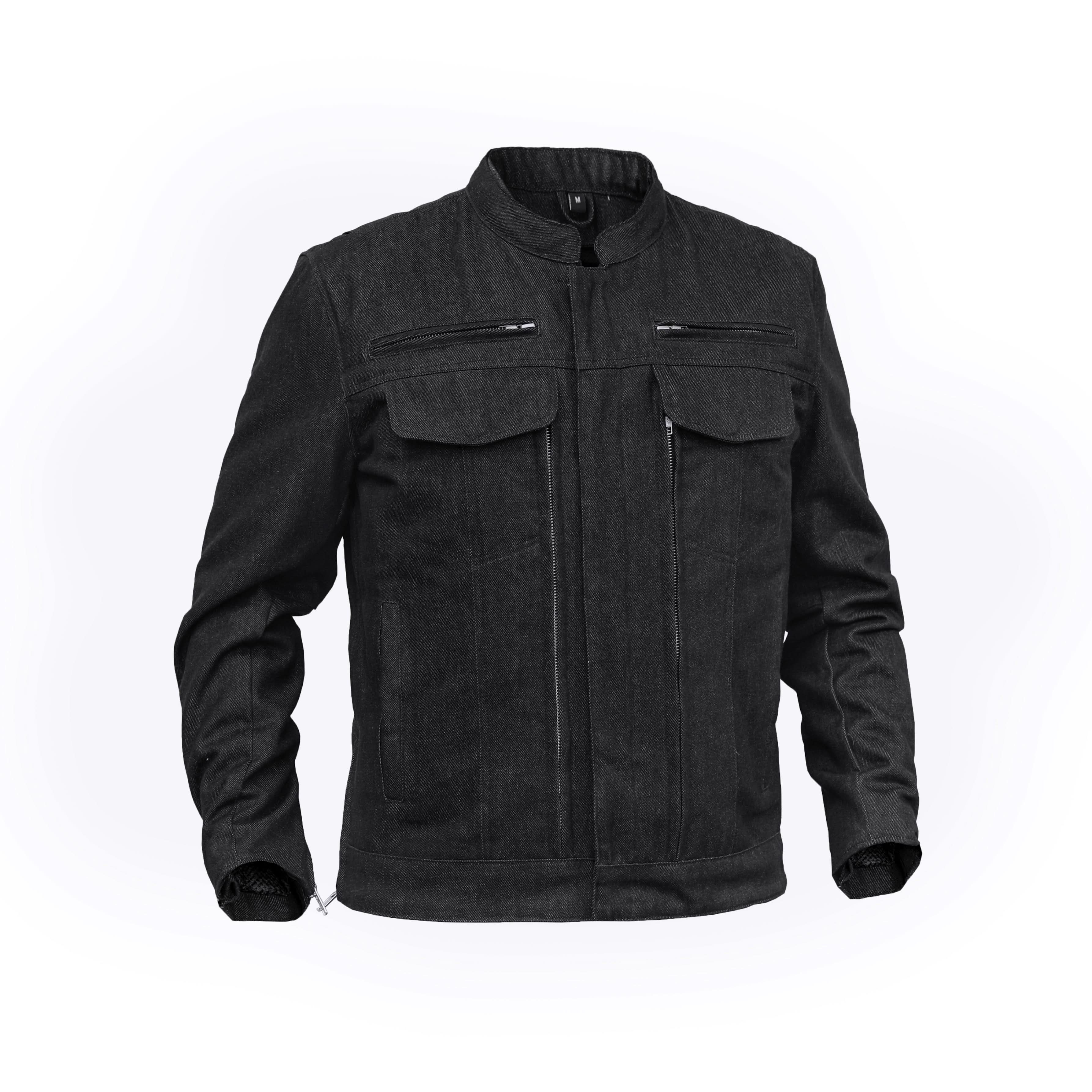 Mens Rough Rub-Off Denim Jacket