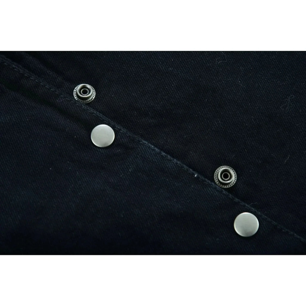 Women's Denim Classic Plain Sides Vest