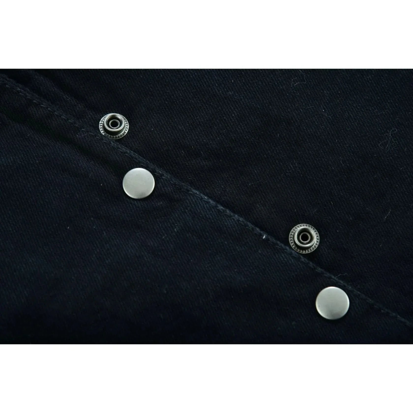 Women's Denim Classic Plain Sides Vest