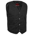 Kid's Denim Plain Side Vest
