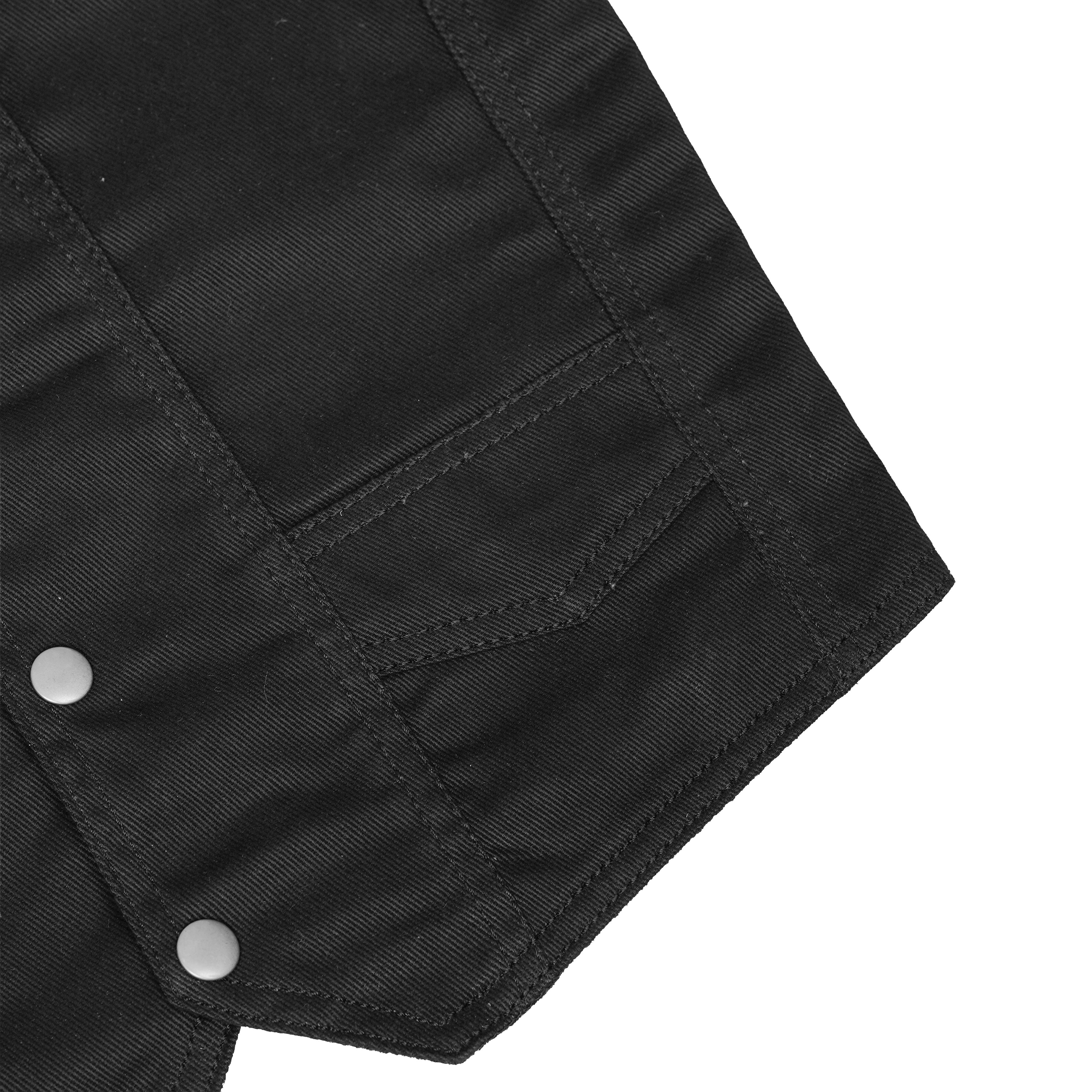 Kid's Denim Plain Side Vest