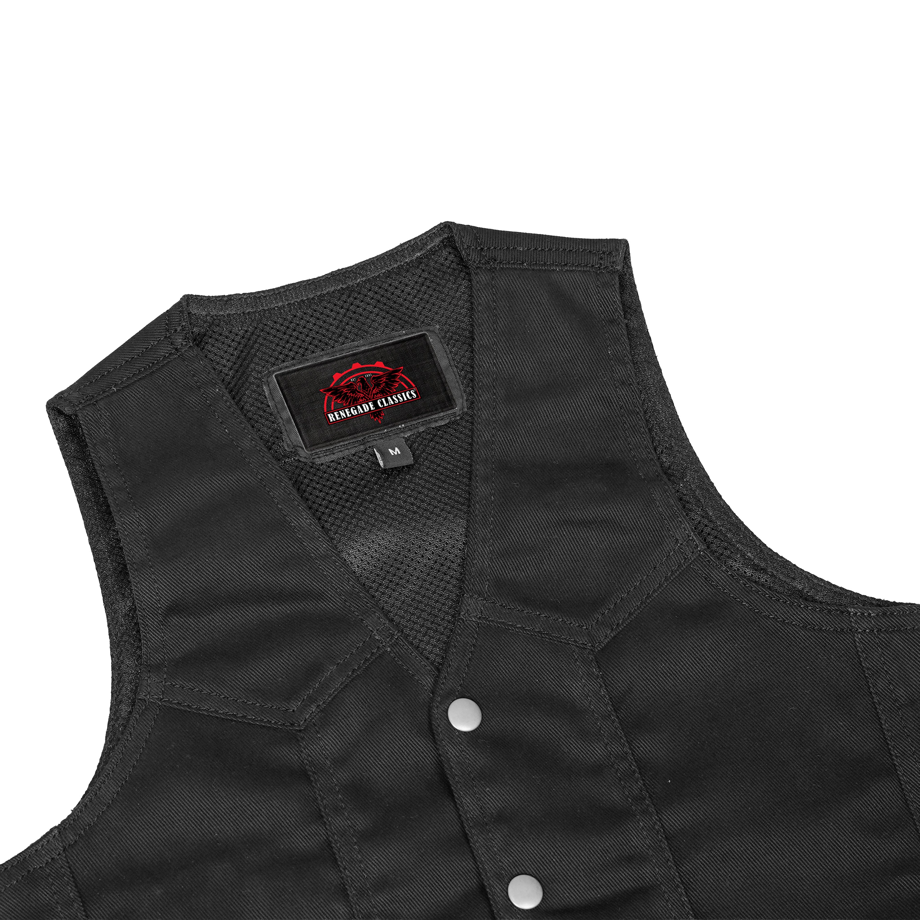 Kid's Denim Side Lace Vest
