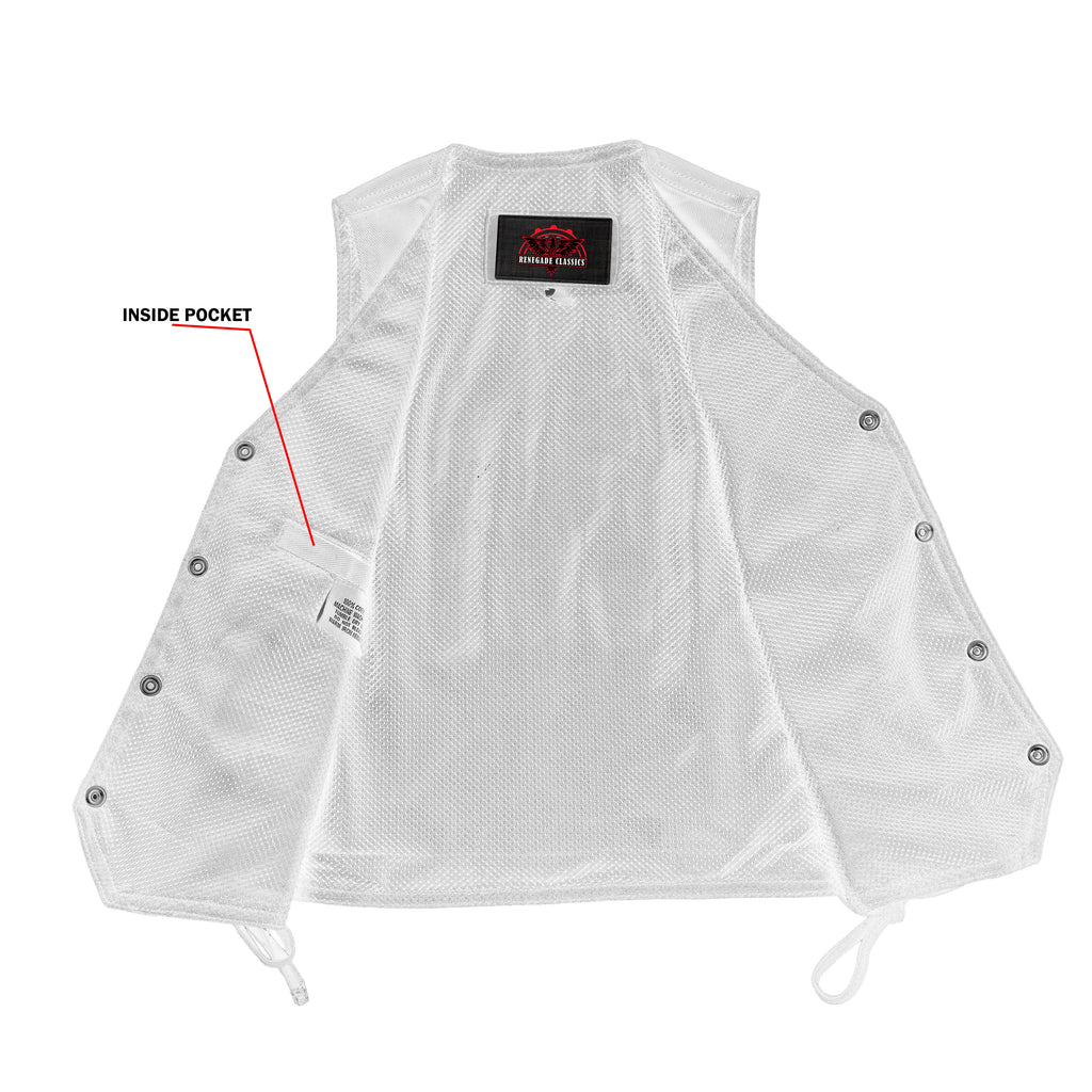 Kid's Denim Side Lace Vest