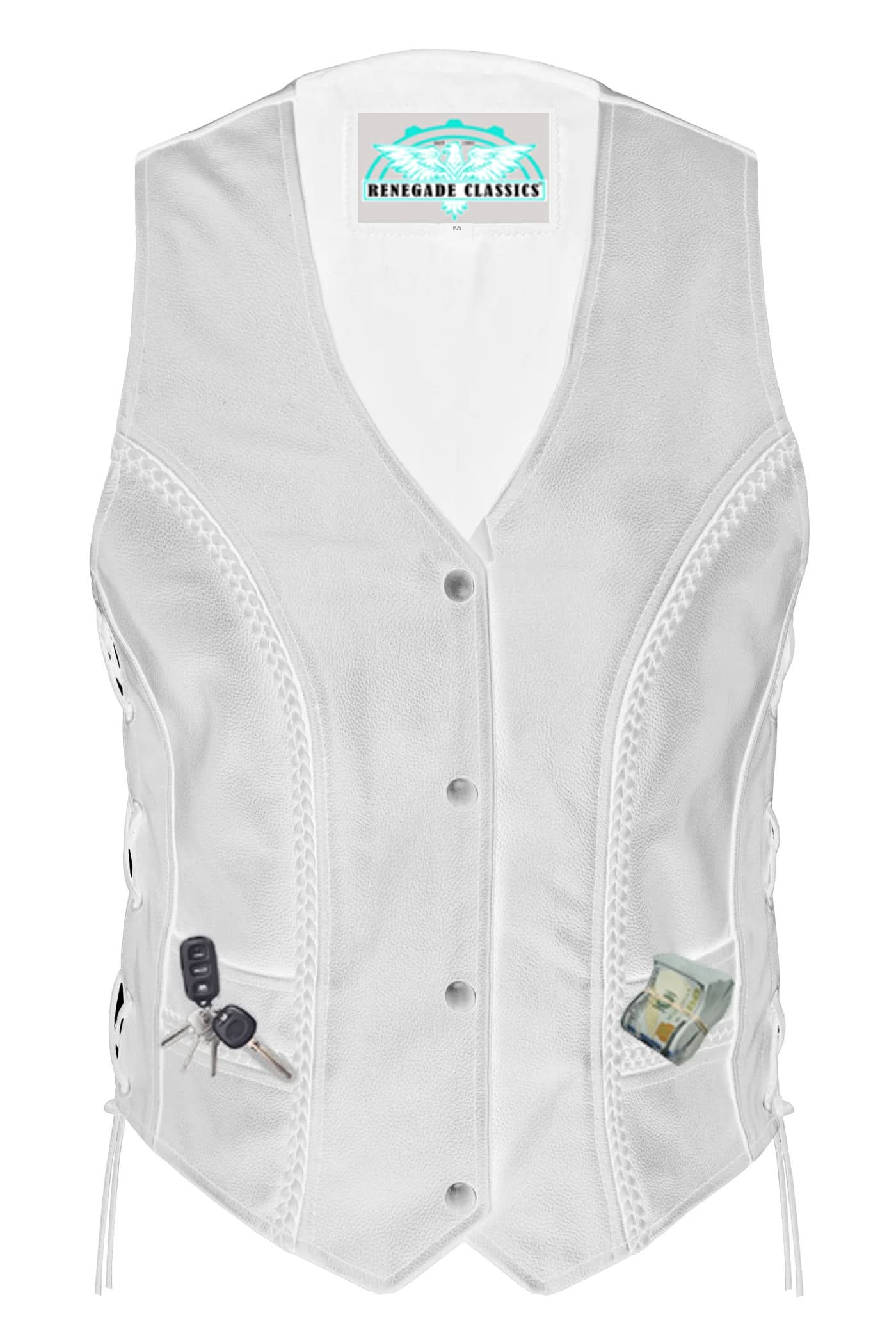 Women's Premium Braided Vest