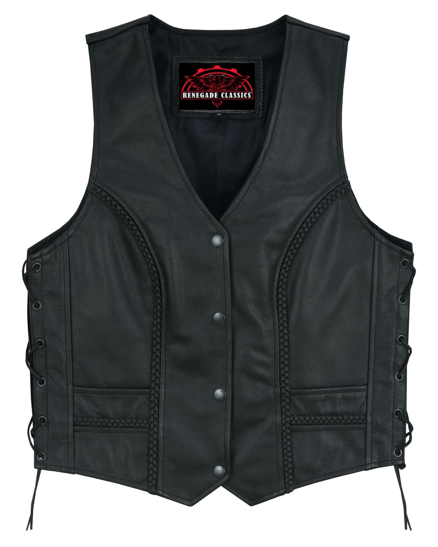 Women's Premium Braided Vest