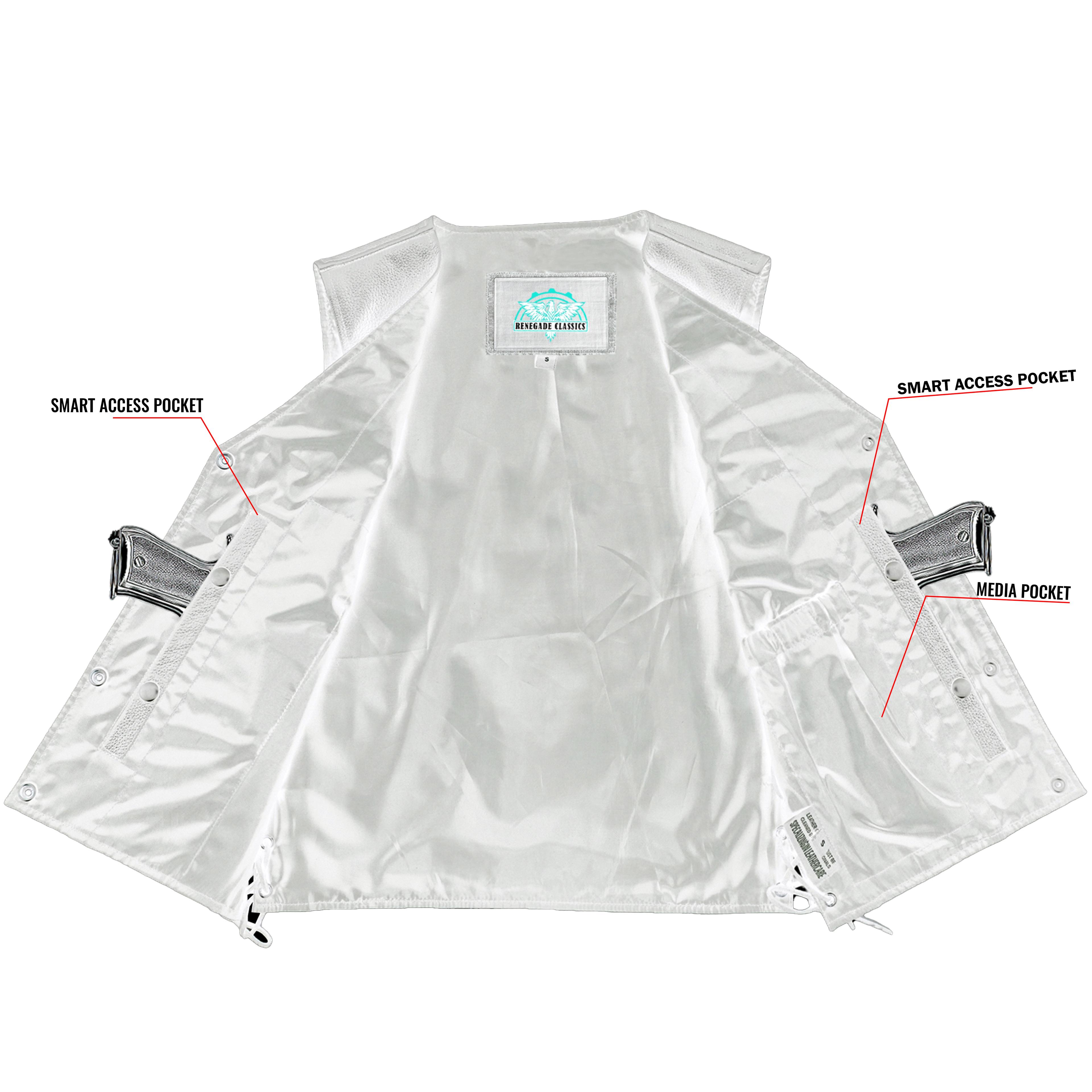 Her Miles Single Panel Concealment Vest